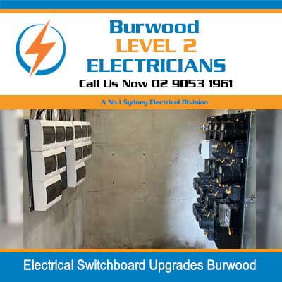 Switchboard upgrade with old panel replaced with new modern circuit breaker installation in Burwood
